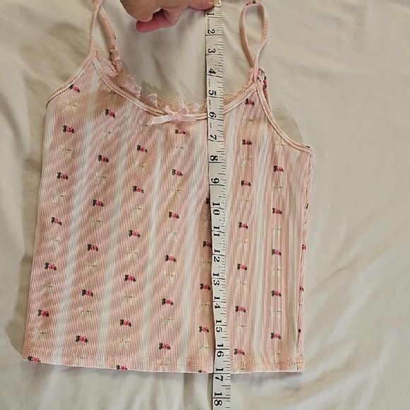 Justify Light Pink Camisole with Cherry Pattern - Picture 4 of 4